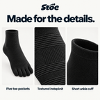 5toe COOLMAX Active Ankle — construction