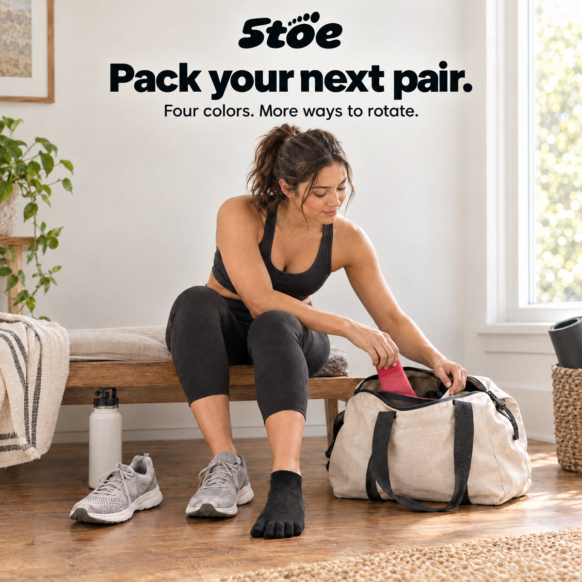 5toe COOLMAX Active Ankle — rotation