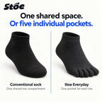 5toe everyday toe socks — difference