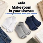 5toe everyday toe socks — rotation