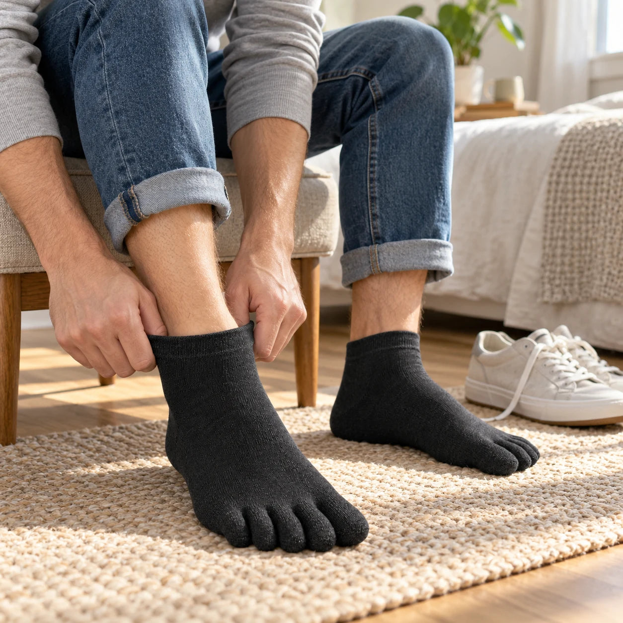 5toe everyday toe socks — s06