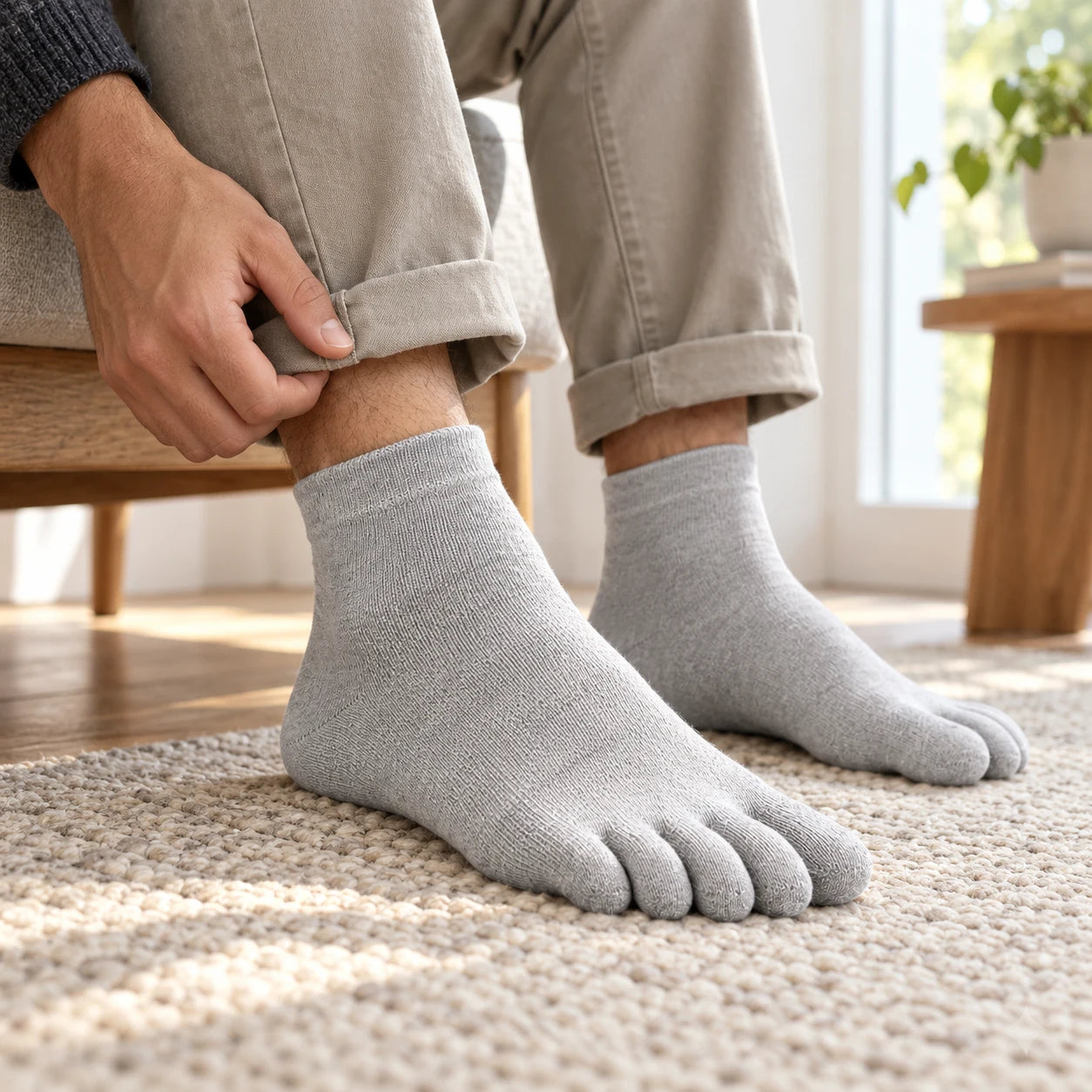 5toe everyday toe socks — s08b