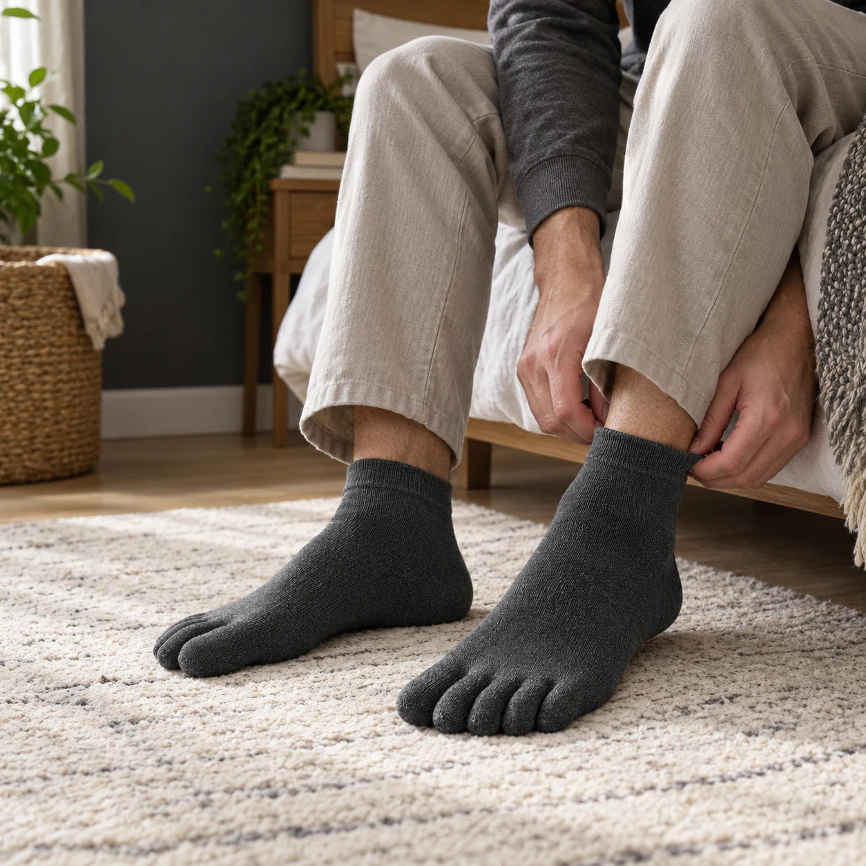 5toe everyday toe socks — s14