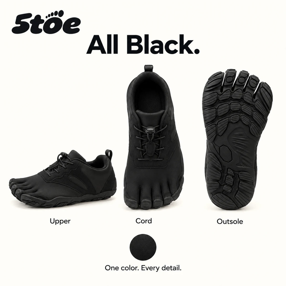 5toe five toe shoes — colors