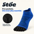 5toe Merino Light Ankle — difference