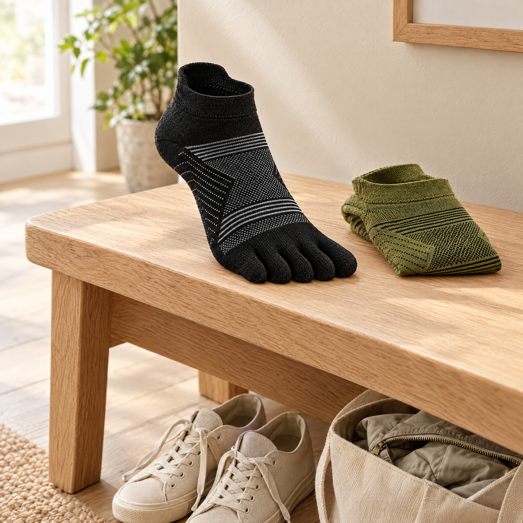 5toe Merino Light Ankle — editorial kit