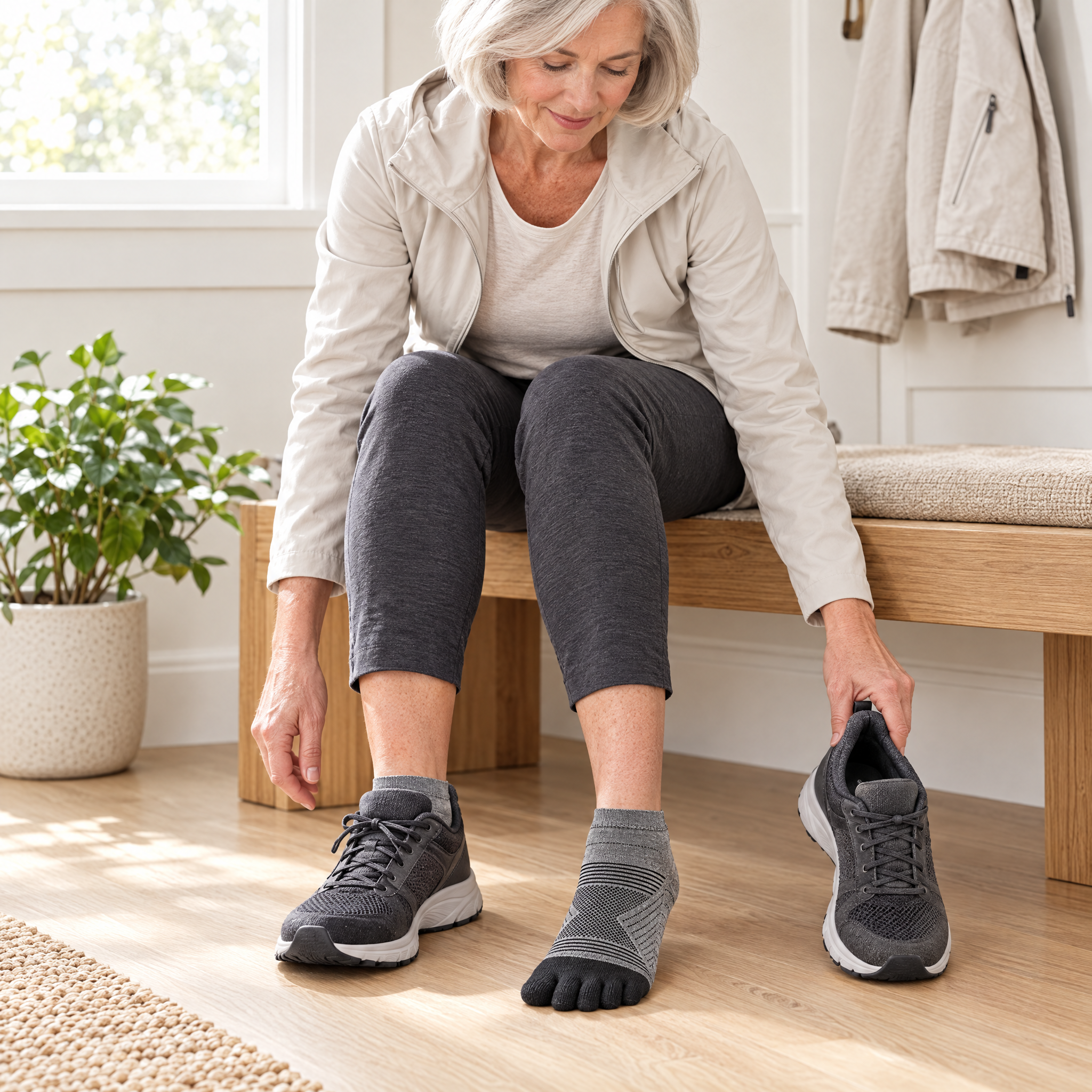 5toe Merino Light Ankle — editorial prepare