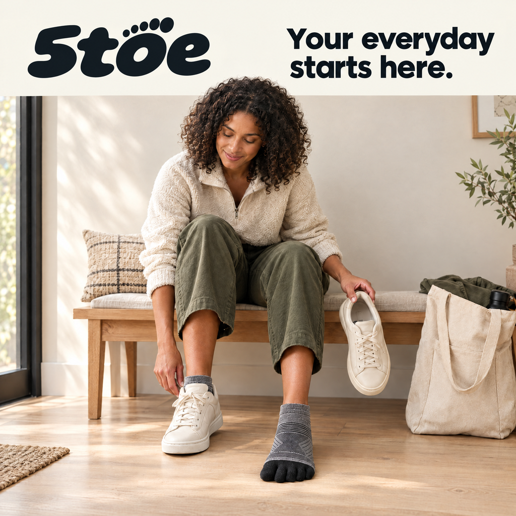 5toe Merino Light Ankle — lifestyle