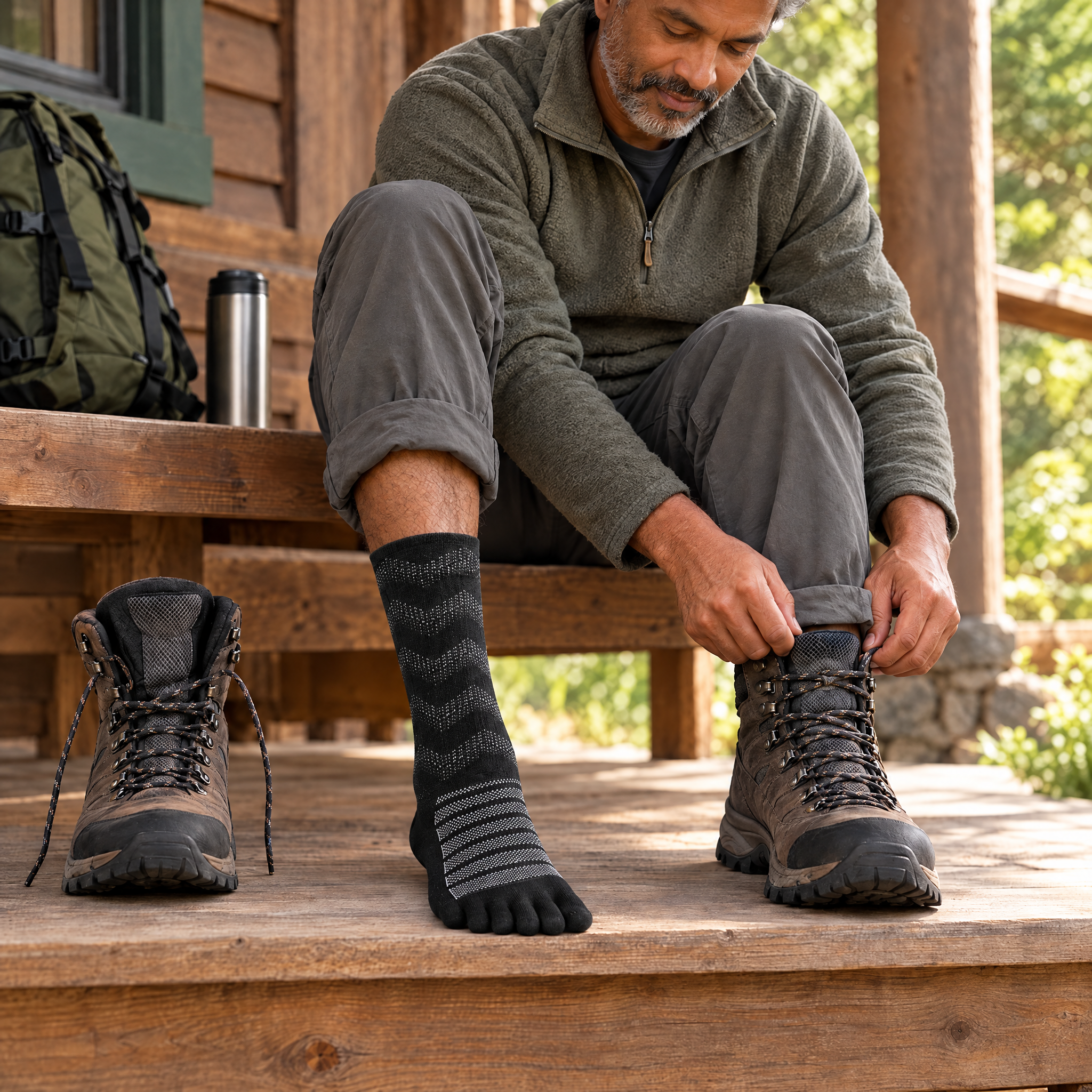 5toe Merino Trail Crew — editorial start