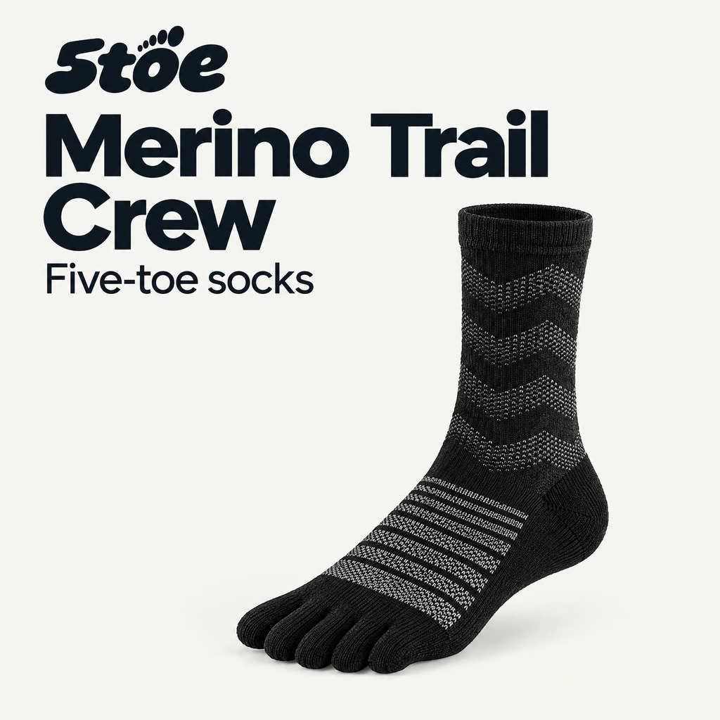 5toe Merino Trail Crew — hero