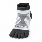 5toe ankle white — COOLMAX toe sock on clean white background