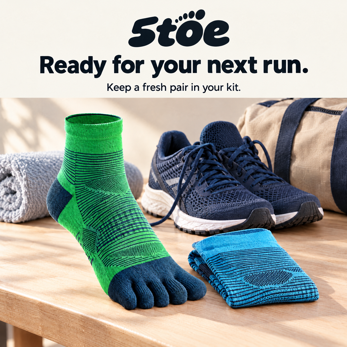 5toe COOLMAX Run Ankle — rotation