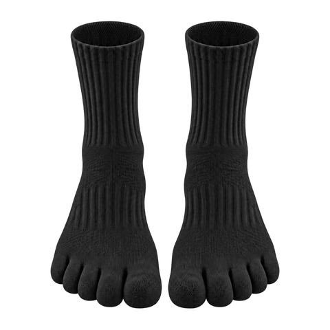 Sport Crew toe socks — left and right pair