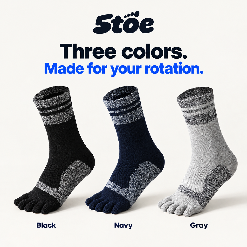 5toe Cushion Crew — colors