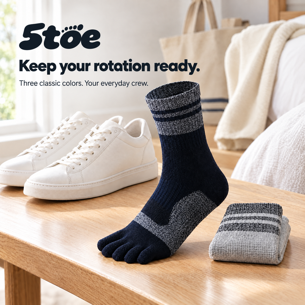 5toe Cushion Crew — rotation