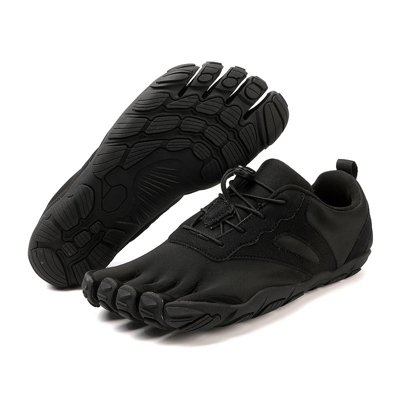 five toe shoes — All Black — supplier photo